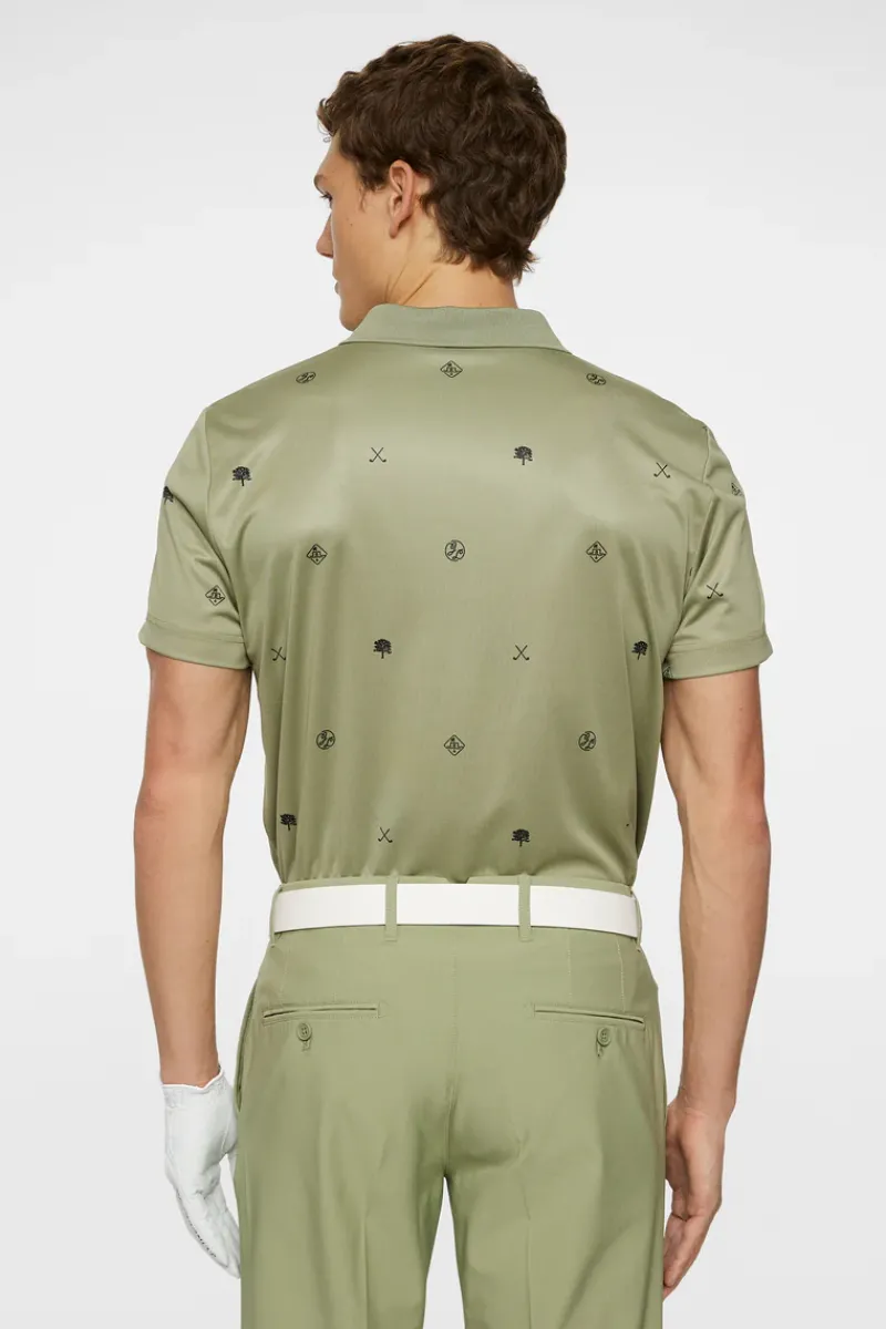 Club House Motif Polo|J.Lindeberg