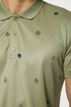 Club House Motif Polo|J.Lindeberg