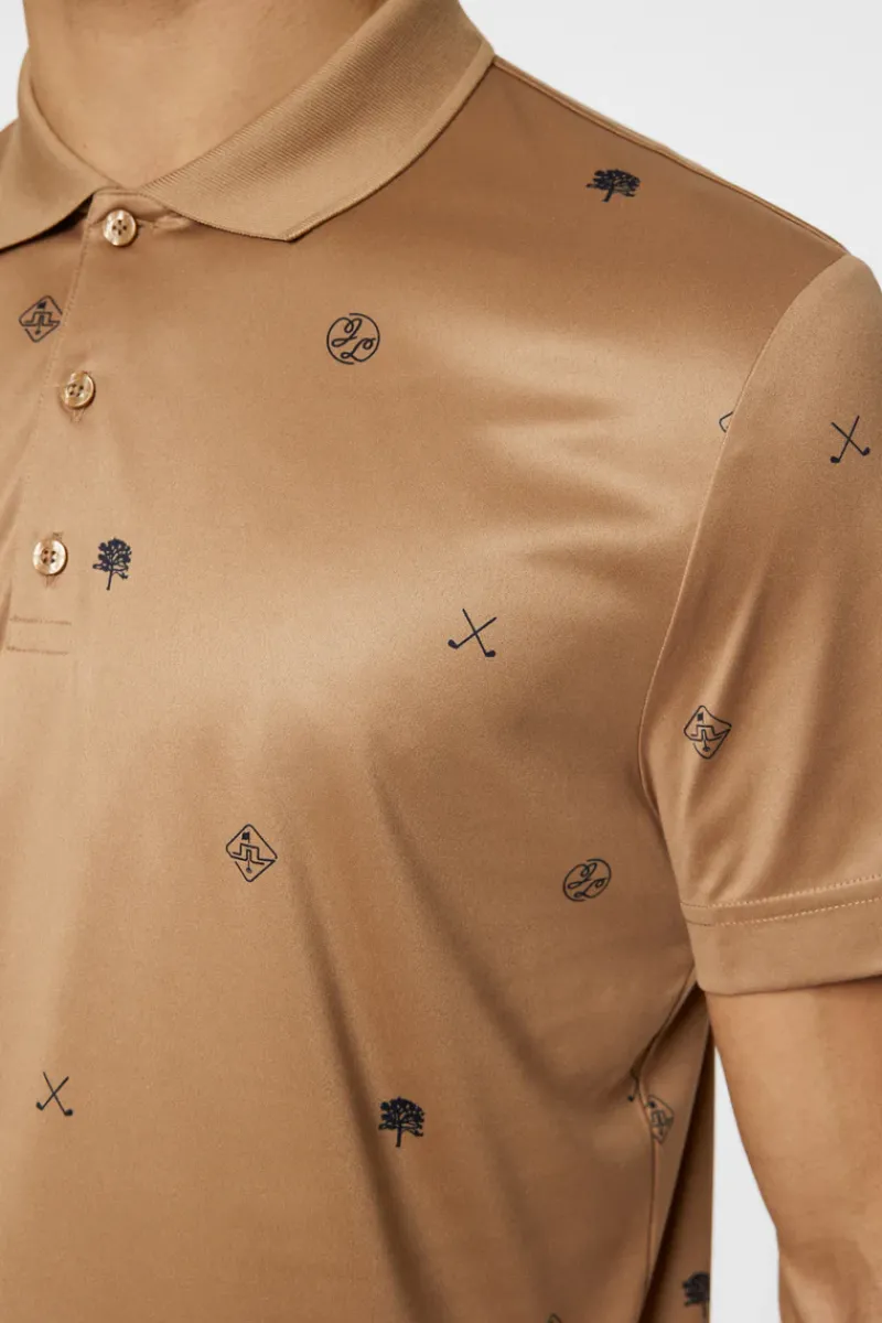 Club House Motif Polo|J.Lindeberg Sale