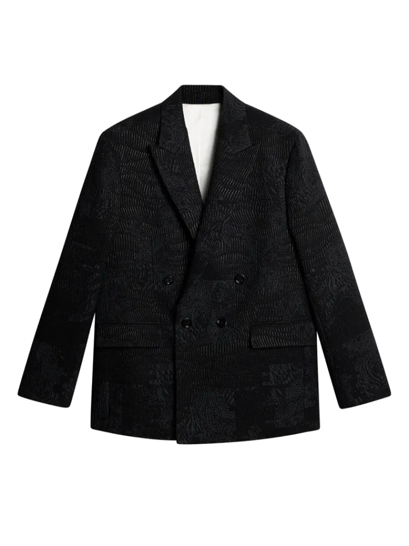 David U Jacquard Blazer|J.Lindeberg Sale