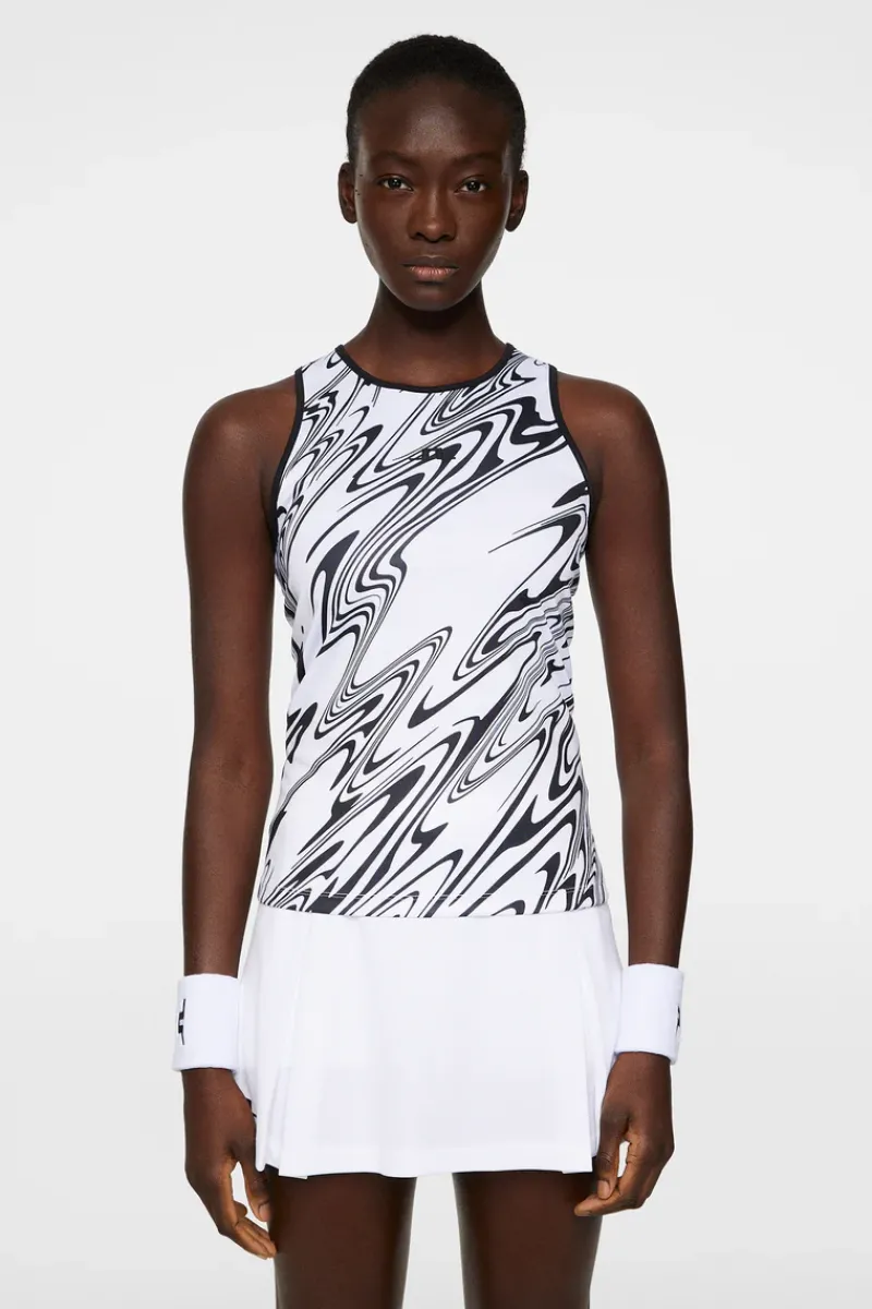 Delia Printed Tank Top|J.Lindeberg Best