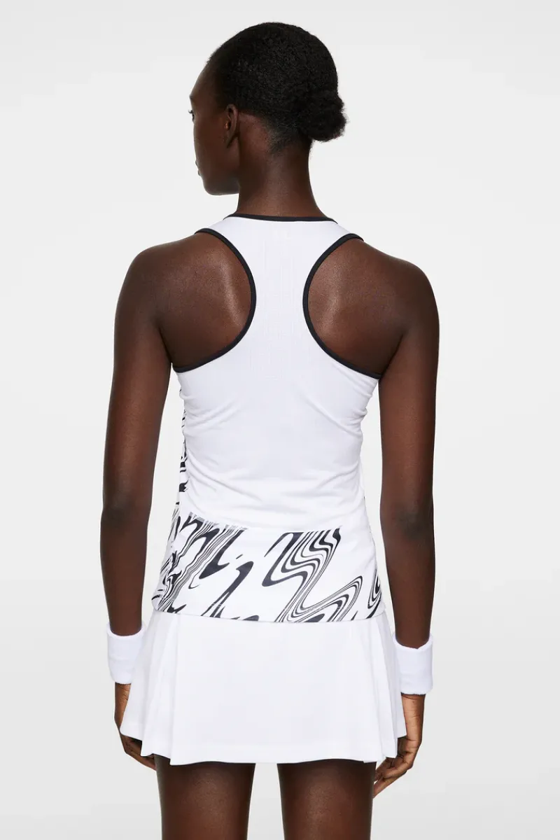 Delia Printed Tank Top|J.Lindeberg Best