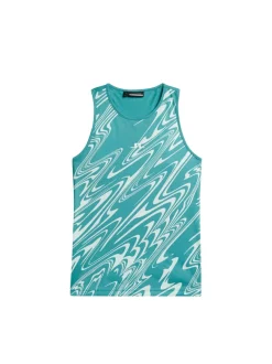 Delia Printed Tank Top|J.Lindeberg