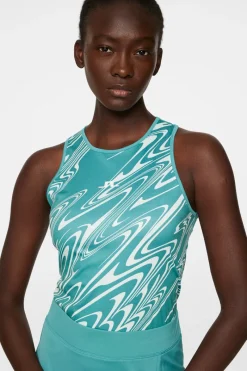 Delia Printed Tank Top|J.Lindeberg