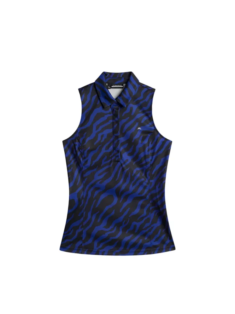 Dena Print Sleeveless Top|J.Lindeberg Discount