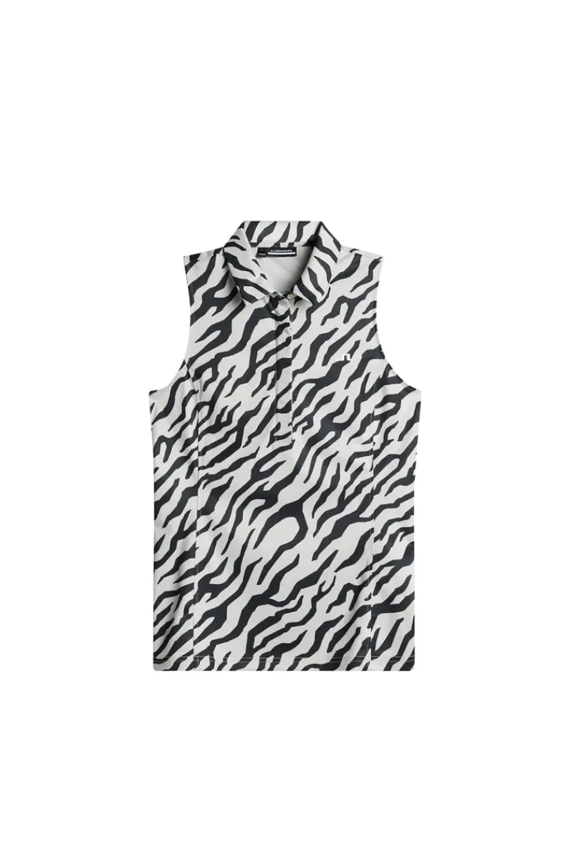 Dena Print Sleeveless Top|J.Lindeberg Clearance