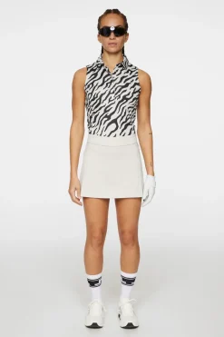 Dena Print Sleeveless Top|J.Lindeberg Clearance