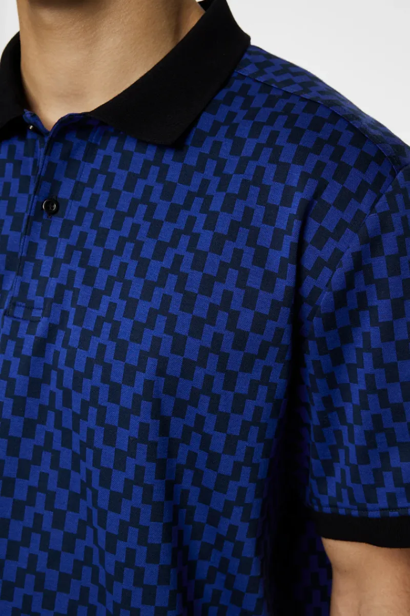 Devon Jacquard Polo|J.Lindeberg Hot