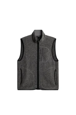 Duncan Wool Fleece Vest|J.Lindeberg Online