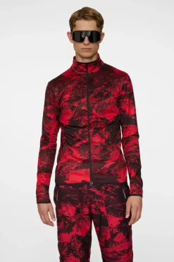 Eddie Print Mid Layer|J.Lindeberg
