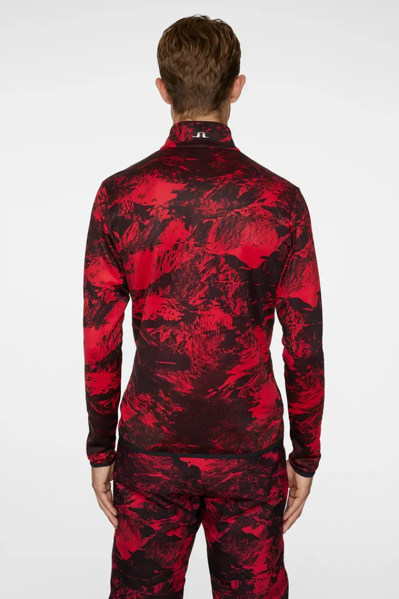 Eddie Print Mid Layer|J.Lindeberg