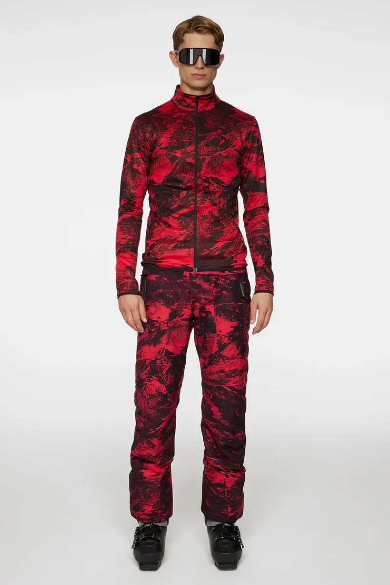 Eddie Print Mid Layer|J.Lindeberg