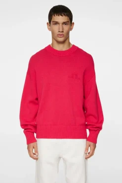Eddy Cotton Wool Crew Neck|J.Lindeberg New