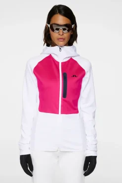 Elana Full Zip Hood|J.Lindeberg Clearance