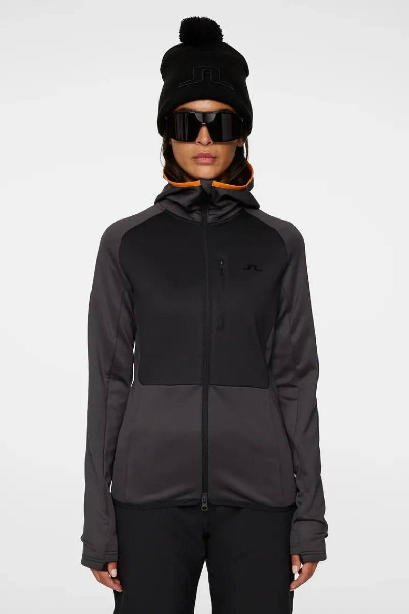 Elana Full Zip Hood|J.Lindeberg New