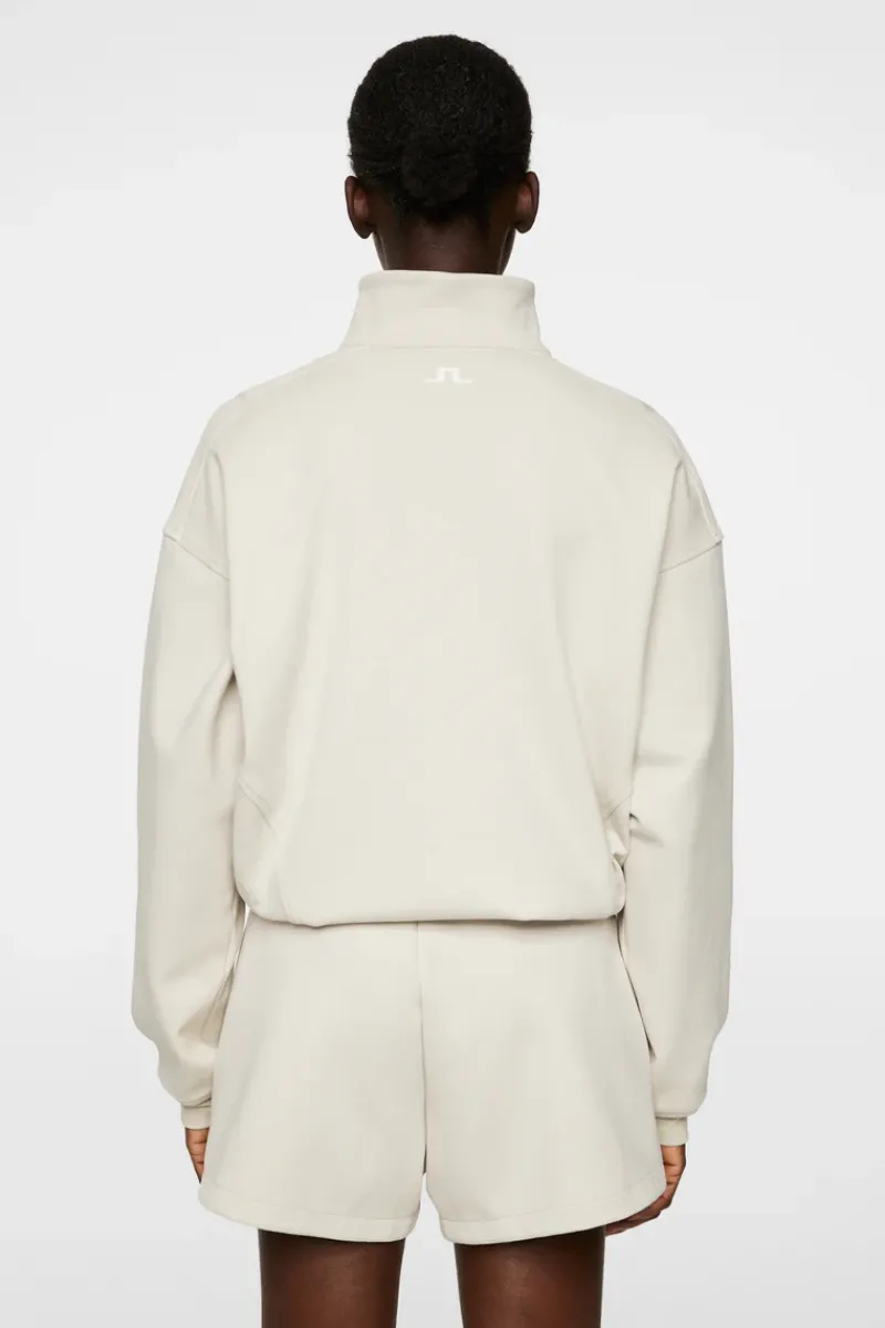 Elin Zip Sweatshirt|J.Lindeberg Clearance