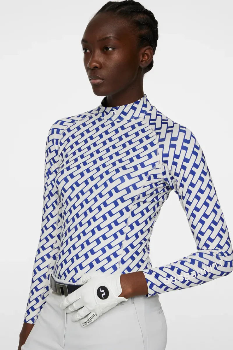 Ella Print Compression Top|J.Lindeberg Discount