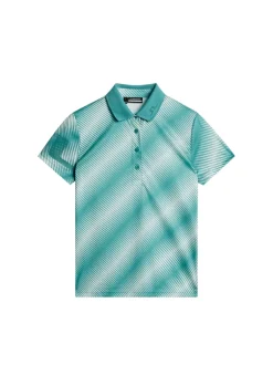 Heidi Print Polo|J.Lindeberg Sale
