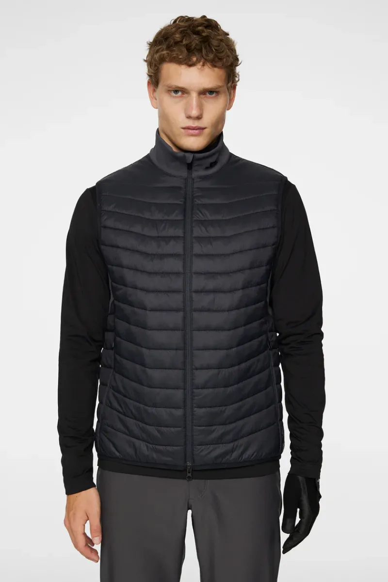 Holden Quilt Hybrid Vest|J.Lindeberg