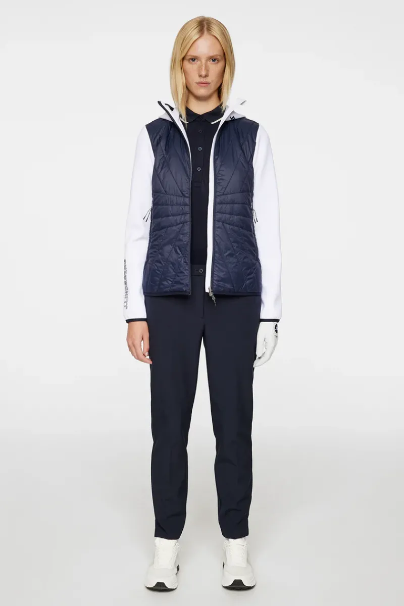 Holma Quilt Hybrid Hood|J.Lindeberg Hot