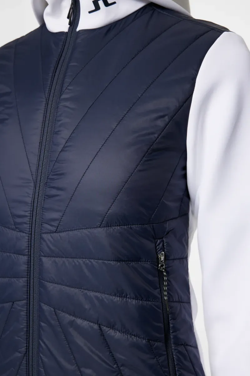 Holma Quilt Hybrid Hood|J.Lindeberg Hot