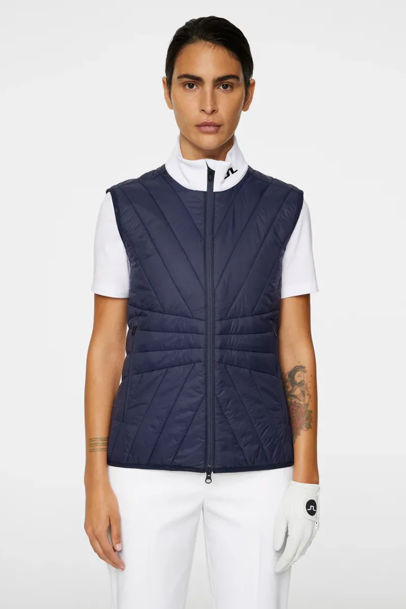 Holma Quilt Hybrid Vest|J.Lindeberg Online