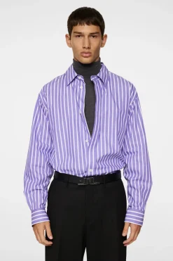 Howard Bold YD Stripe Shirt|J.Lindeberg Online