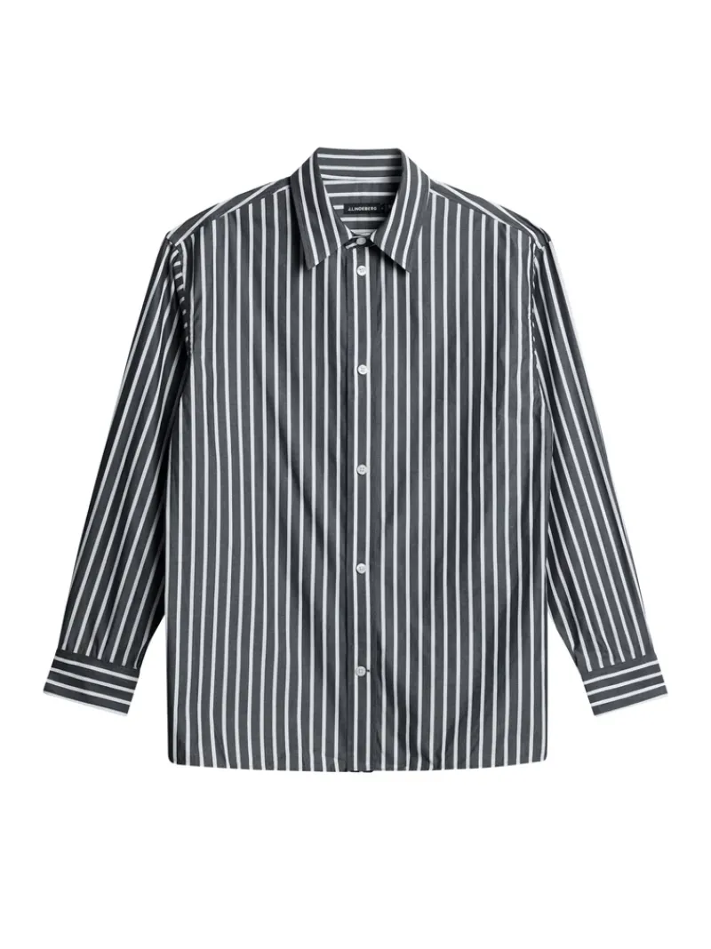 Howard Bold YD Stripe Shirt|J.Lindeberg Outlet