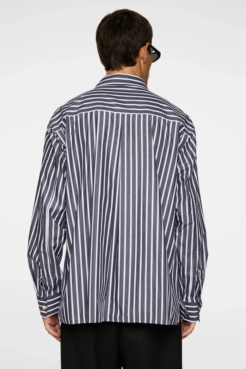 Howard Bold YD Stripe Shirt|J.Lindeberg Outlet