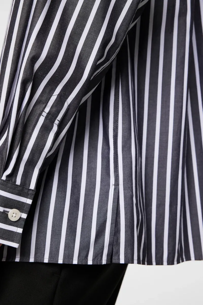 Howard Bold YD Stripe Shirt|J.Lindeberg Outlet