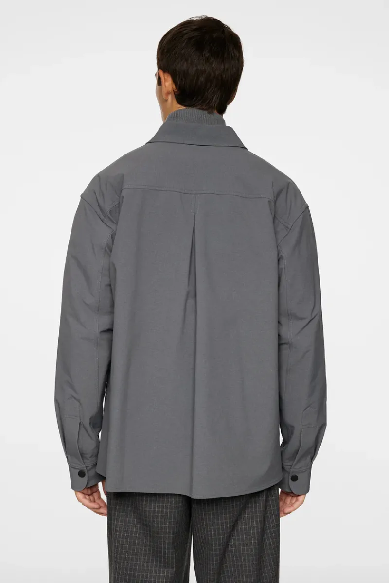 Howard Tech Fleece Overshirt|J.Lindeberg