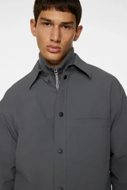 Howard Tech Fleece Overshirt|J.Lindeberg