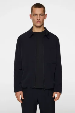 Jake Zipped Overshirt|J.Lindeberg New