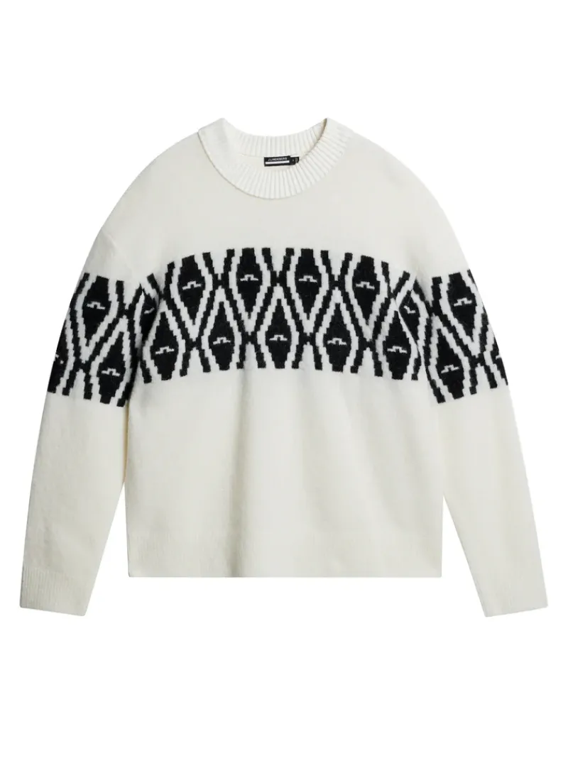 Jalen Jacquard Knitted Sweater|J.Lindeberg Clearance