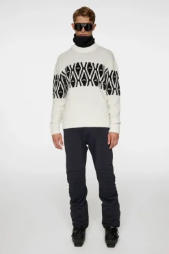 Jalen Jacquard Knitted Sweater|J.Lindeberg Clearance
