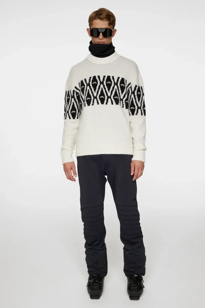 Jalen Jacquard Knitted Sweater|J.Lindeberg Clearance