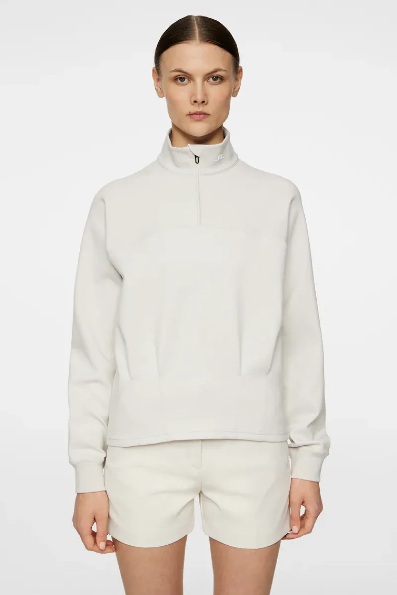 Jodi Quarter Zip Sweatshirt|J.Lindeberg New