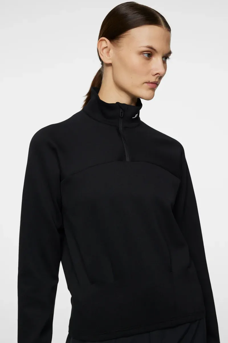 Jodi Quarter Zip Sweatshirt|J.Lindeberg Discount