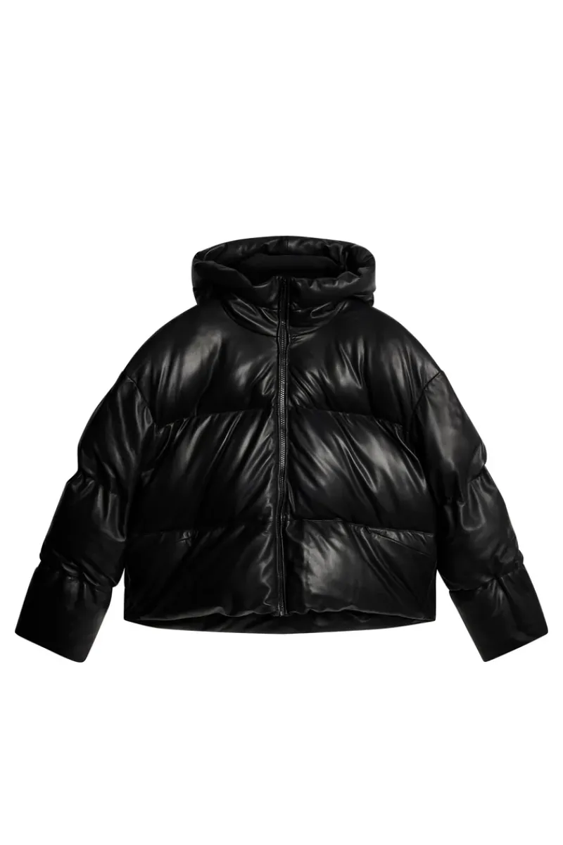 Jolene Leather Padded Jacket|J.Lindeberg Clearance