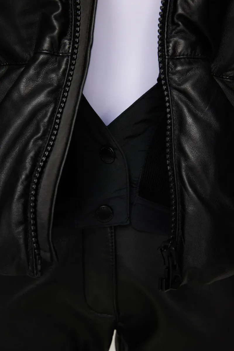 Jolene Leather Padded Jacket|J.Lindeberg Clearance