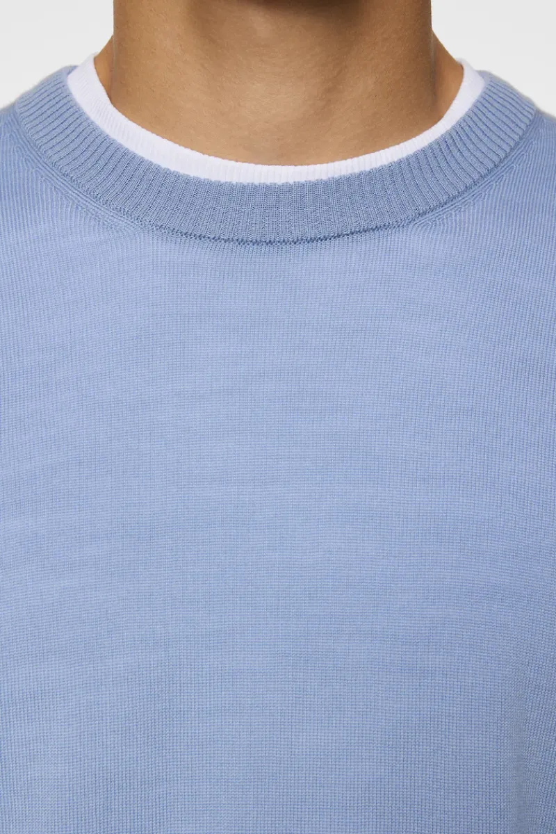 Keane Light Merino Crew Neck|J.Lindeberg