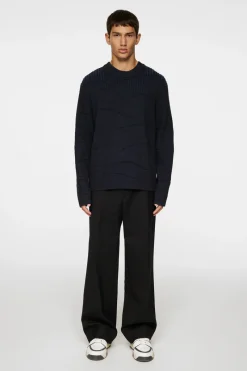 Ken Resonance Jacquard Crew|J.Lindeberg Online