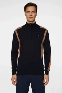 Kendrick Knitted Zip Sweater|J.Lindeberg Hot