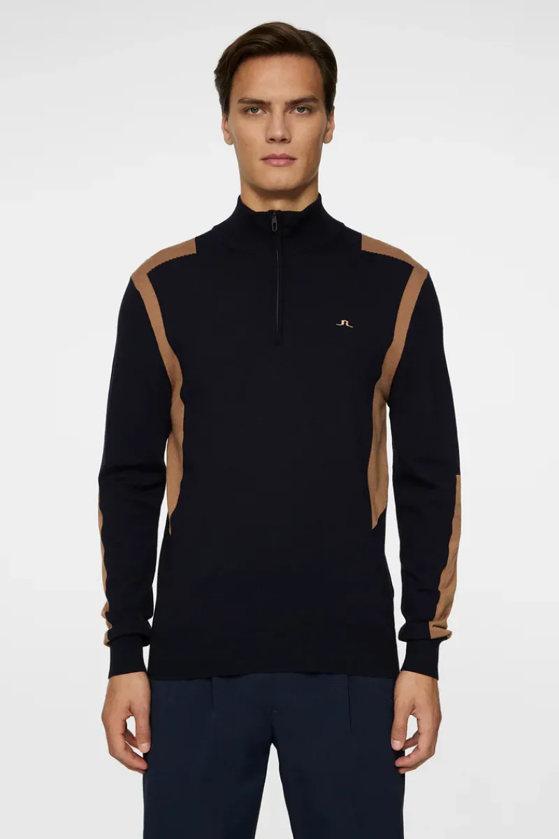 Kendrick Knitted Zip Sweater|J.Lindeberg Hot