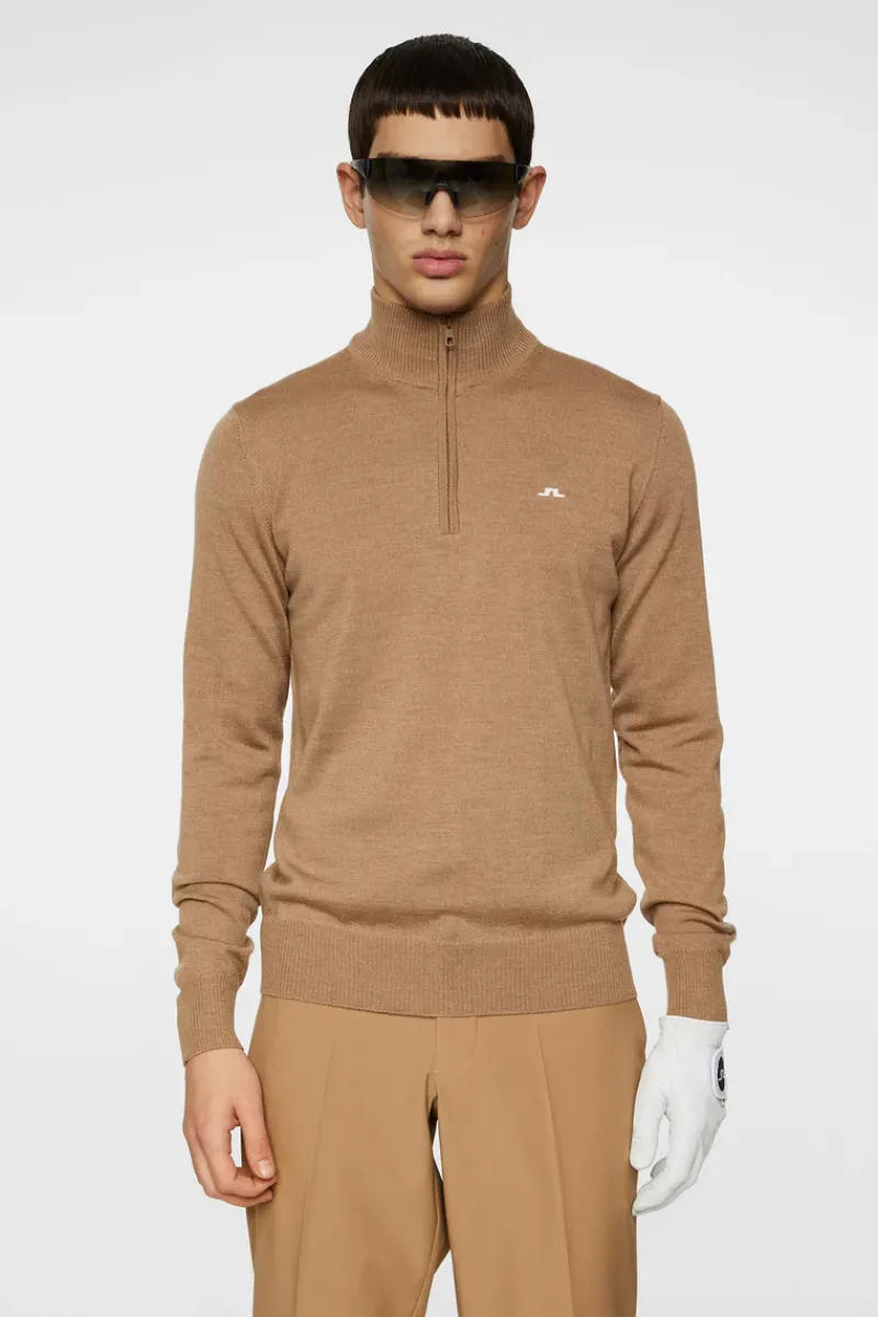Kian Zipped Sweater|J.Lindeberg New
