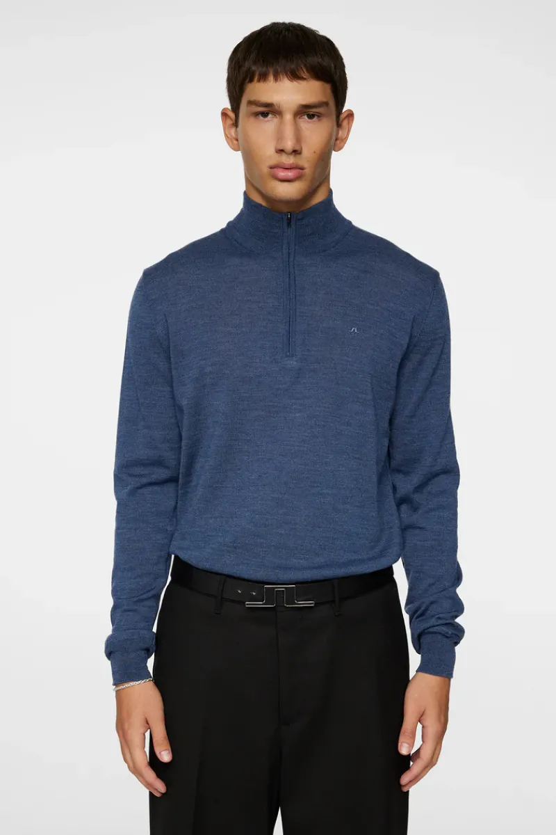 Kiyan Merino Quarter Zip|J.Lindeberg Sale