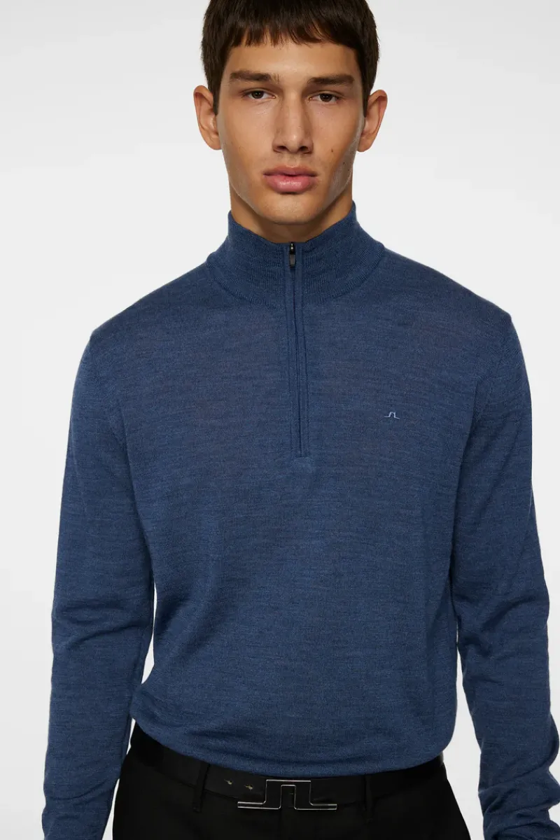 Kiyan Merino Quarter Zip|J.Lindeberg Sale