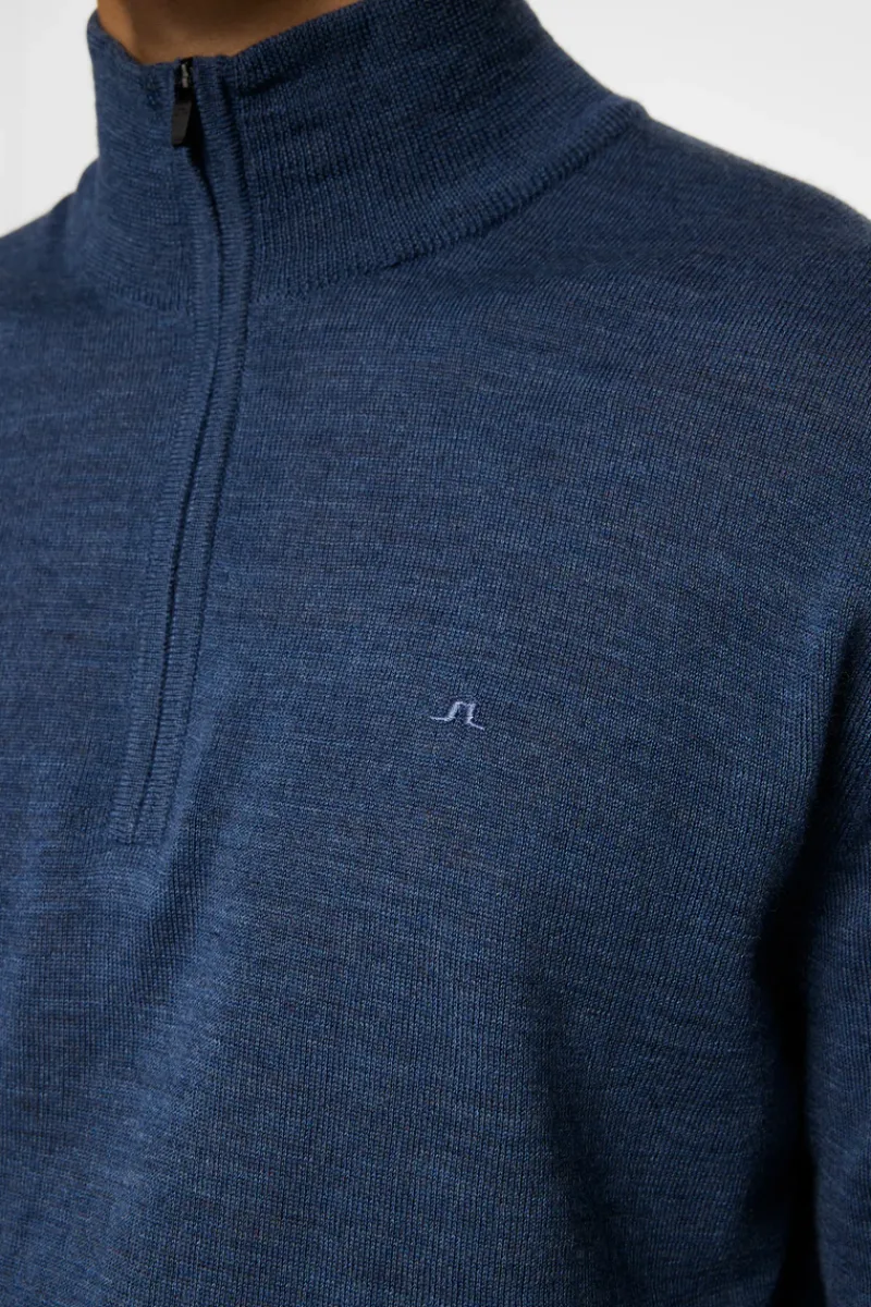 Kiyan Merino Quarter Zip|J.Lindeberg Sale