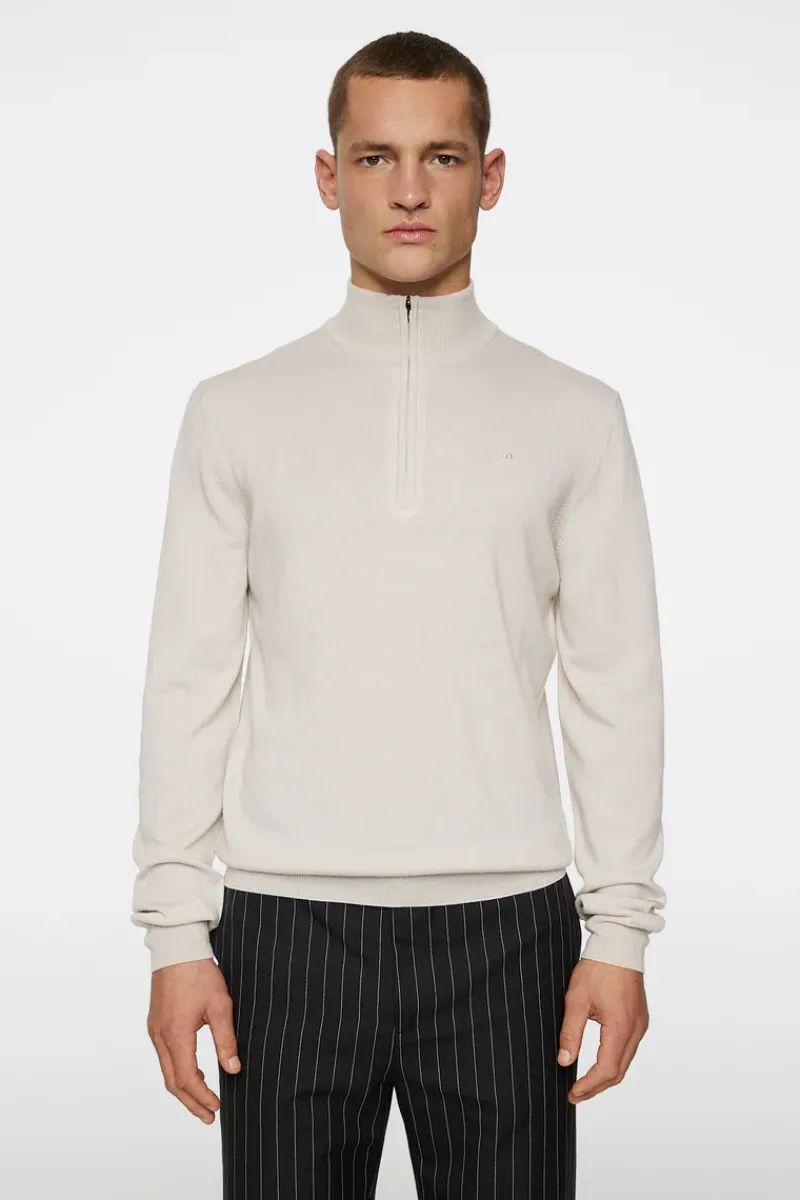 Kiyan Merino Quarter Zip|J.Lindeberg Outlet