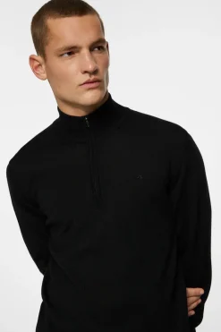 Kiyan Merino Quarter Zip|J.Lindeberg Outlet